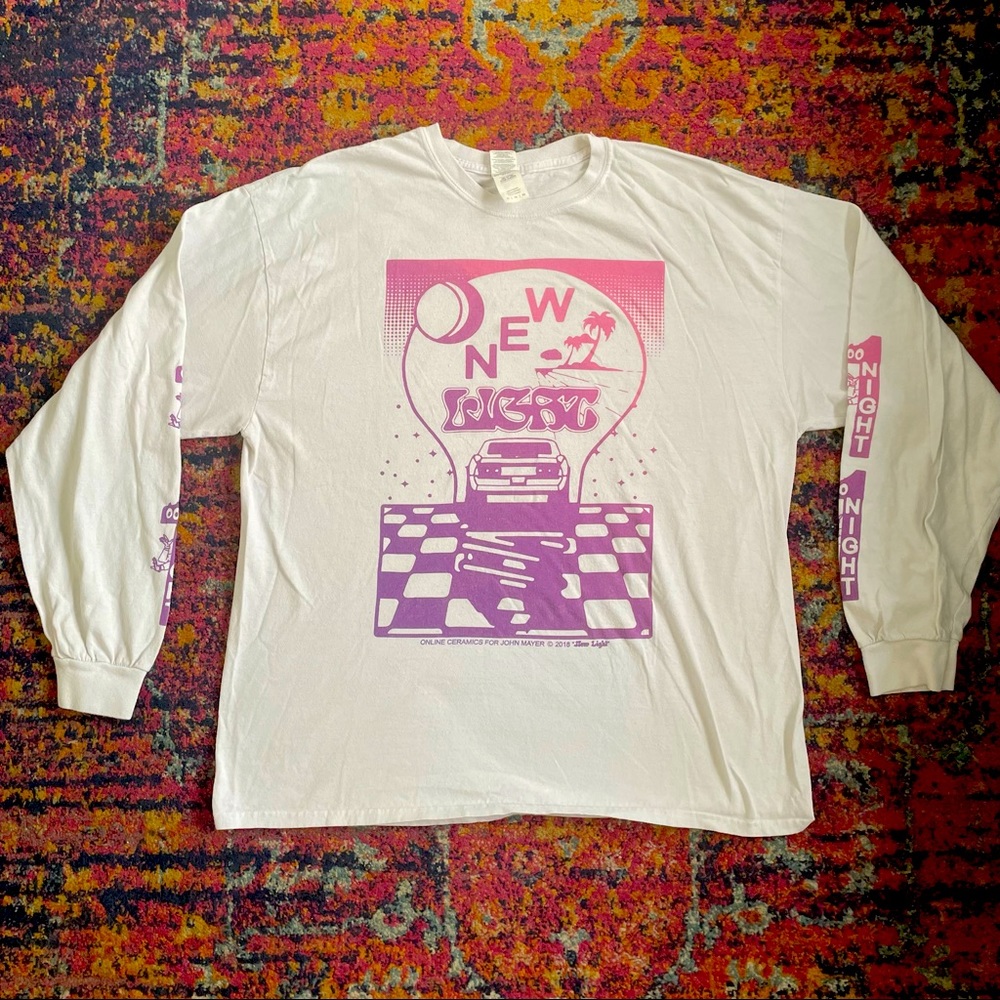 Online ceramics X John Mayer new light XL long sleeve Tshirt